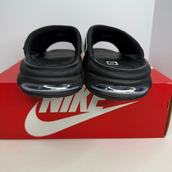 Nike Air More Uptempo Slide NA Black White Size 14 Men - Picture 6 of 8